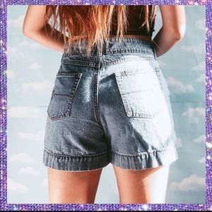 Vintage High Sierra Denim Mom Shorts